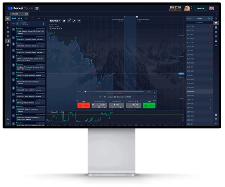 Experience Trading with a Demo Account Pocket Option